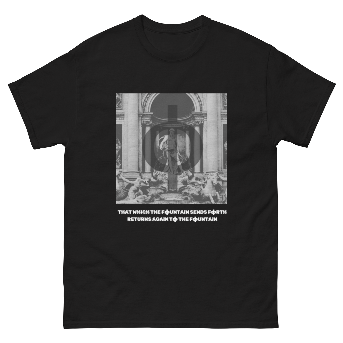 Фонтан Trevi Fountain Tee