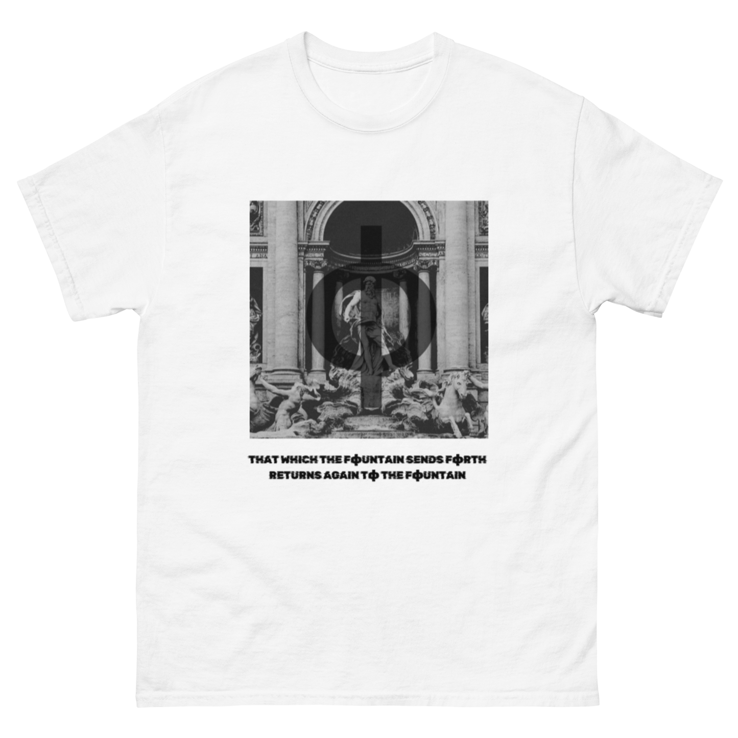 Фонтан Trevi Fountain Tee